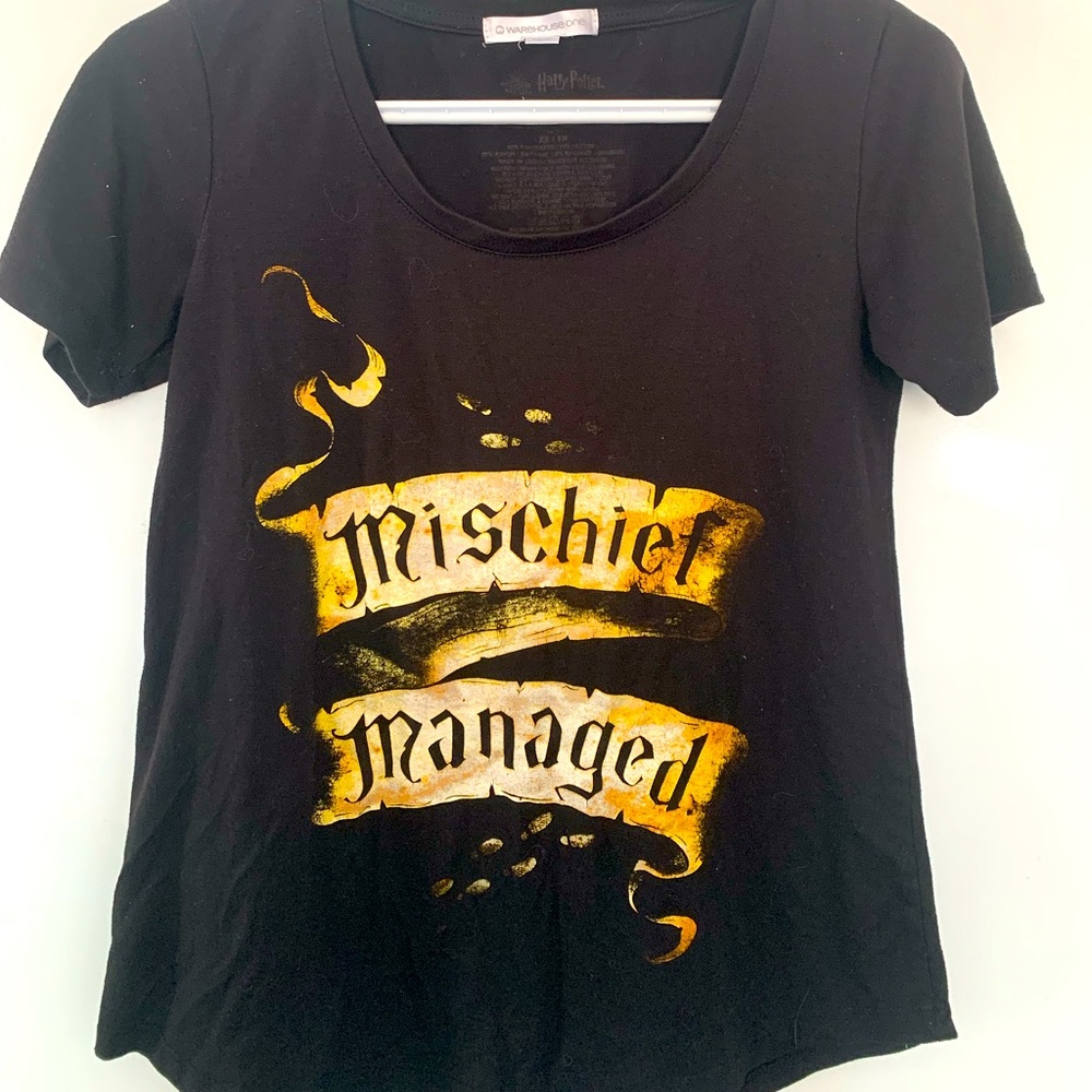 Harry Potter, mischief managed T-shirt